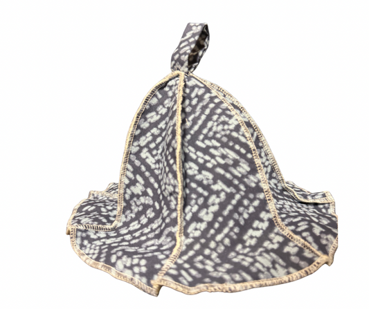 Style sauna hat 100% cotton, hand made , USA made