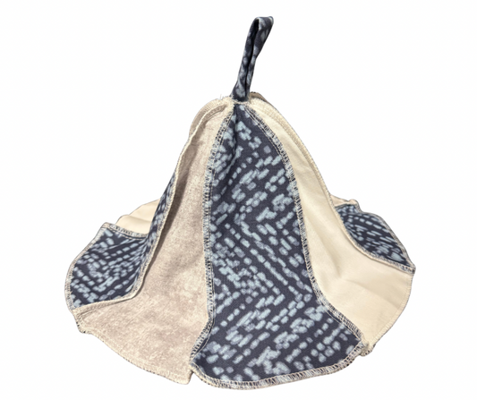 100% cotton- mix colors sauna hat 1+1